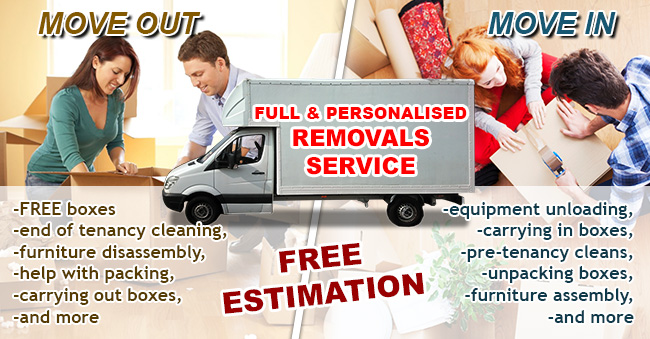 Removals & cleaning service Kent